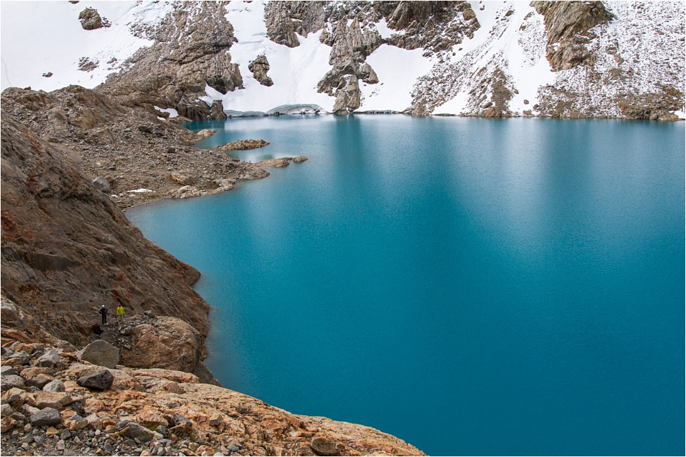 Озеро Лос-Трес,  национальный парк Лос-Гласиарc, Патагония, Аргентина