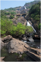 Водопад Дудхсагар, Гоа, Индия