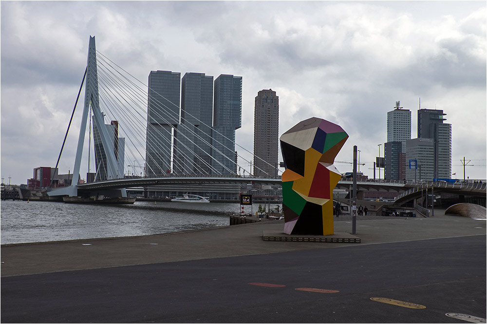 Нидерланды, Роттердам, мост Эразма